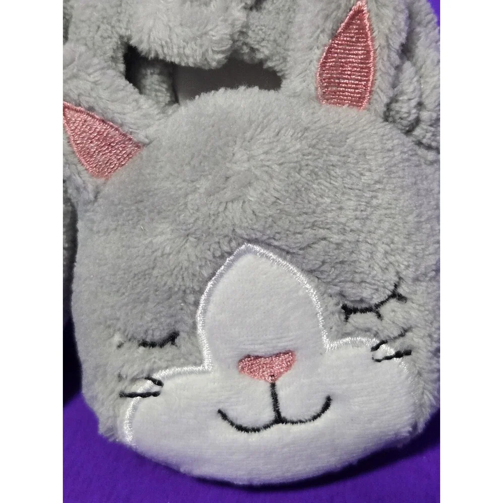 NEW Bebeta‎ Baby Slippers Booties Infant 0-6 Months Bunny Rabbit Fleece SOFT